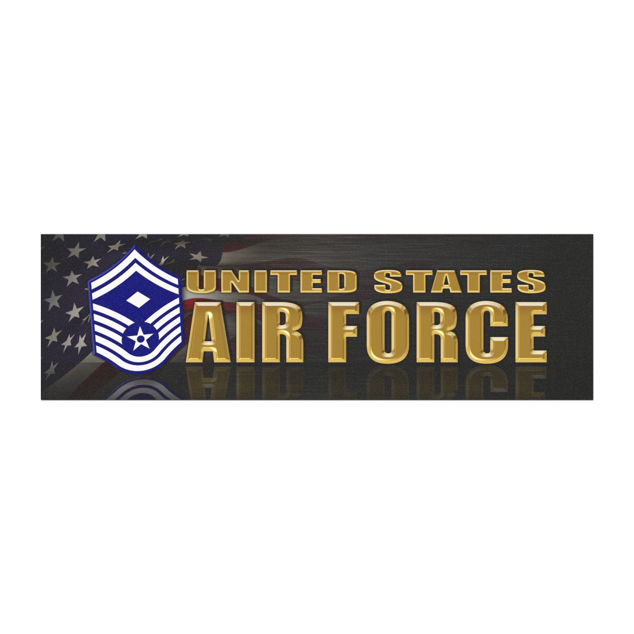 US Air Force E-8 First sergeant E-8 Rank Car Magnets