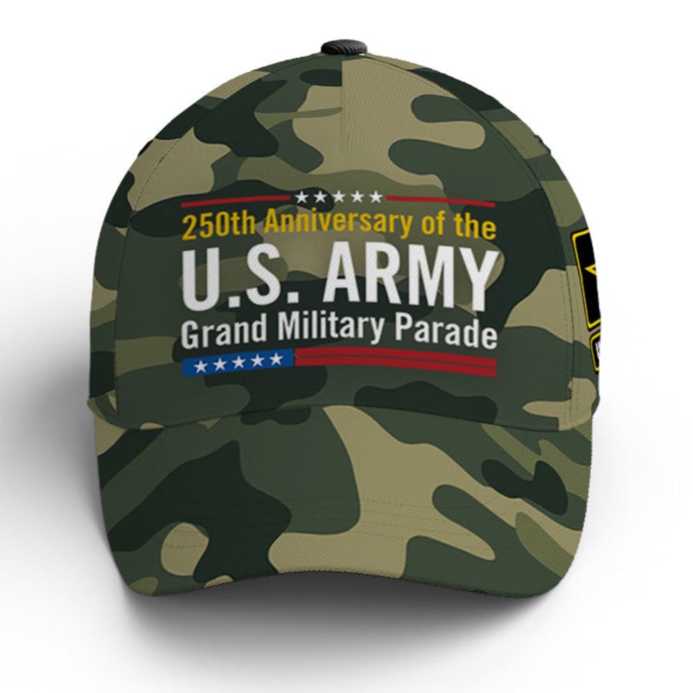 US Army Grand Military Parade All Over Prints Premium Classic Cap