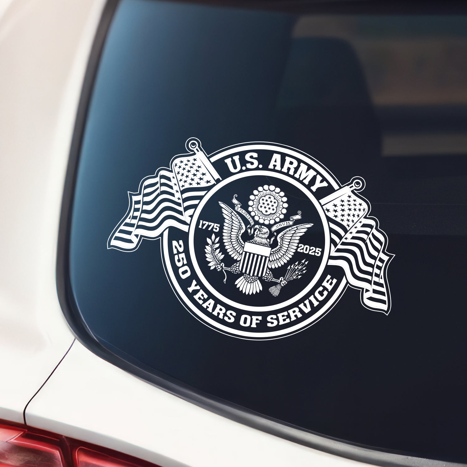 US Army 250 Years Of Service Stickers