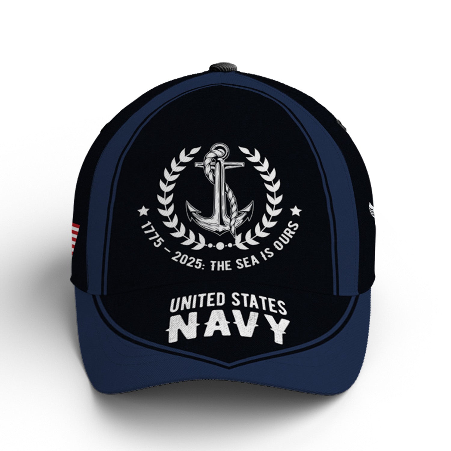 US Navy The Sea Is Our All Over Prints Premium Classic Cap