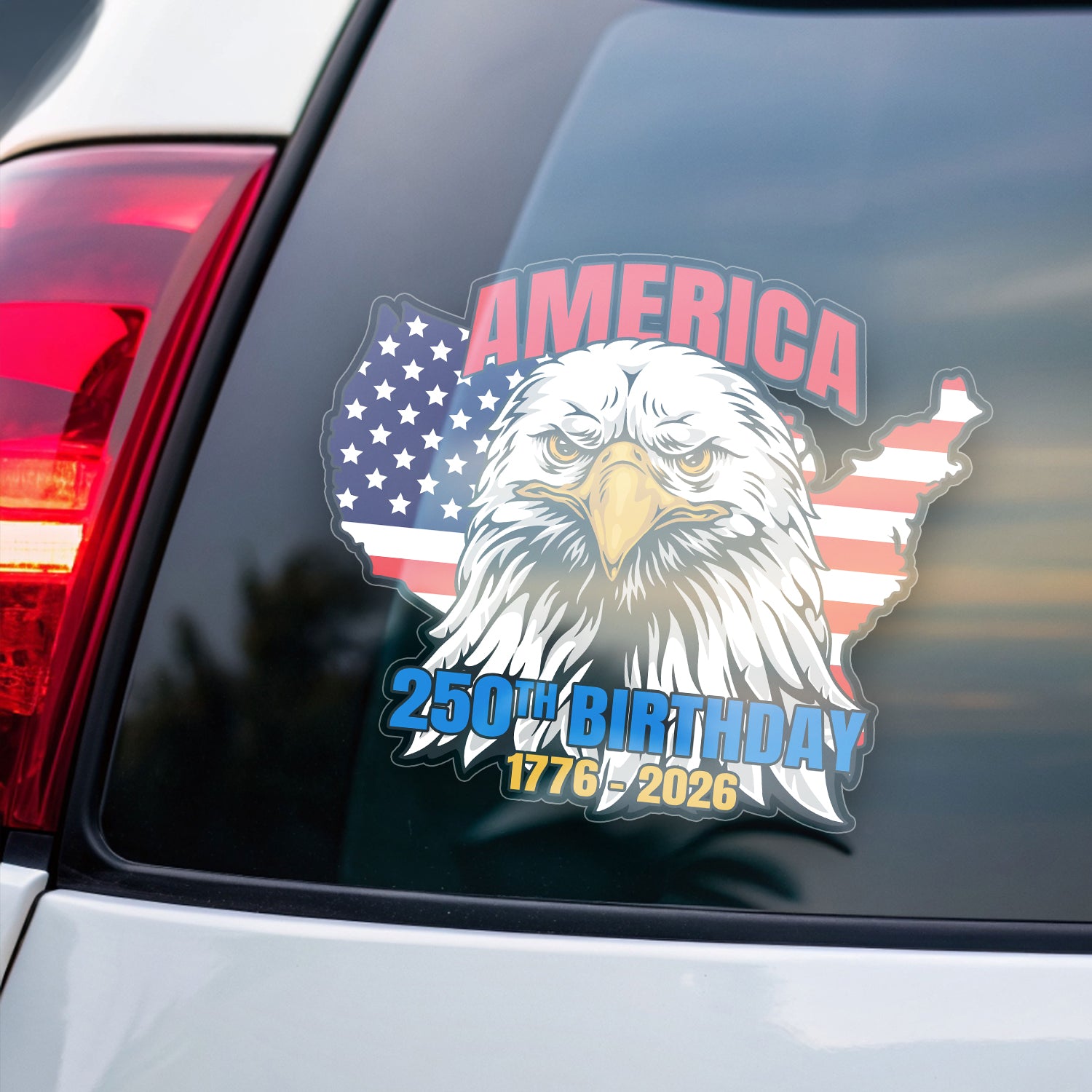 America 250th Birthday Stickers