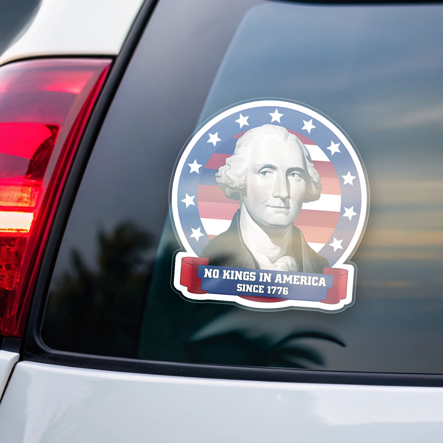 No Kings In America Since 1776 Stickers