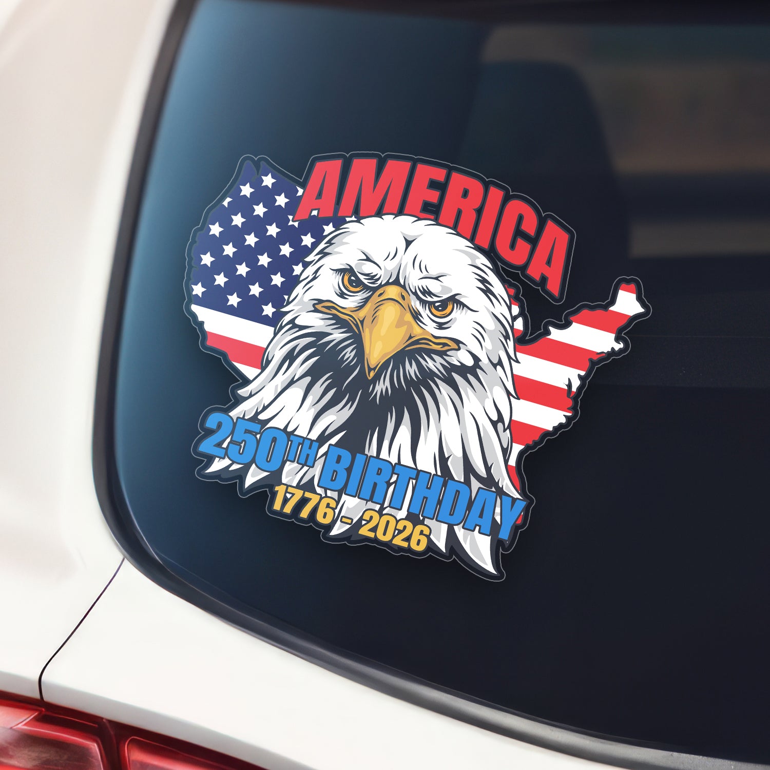 America 250th Birthday Stickers