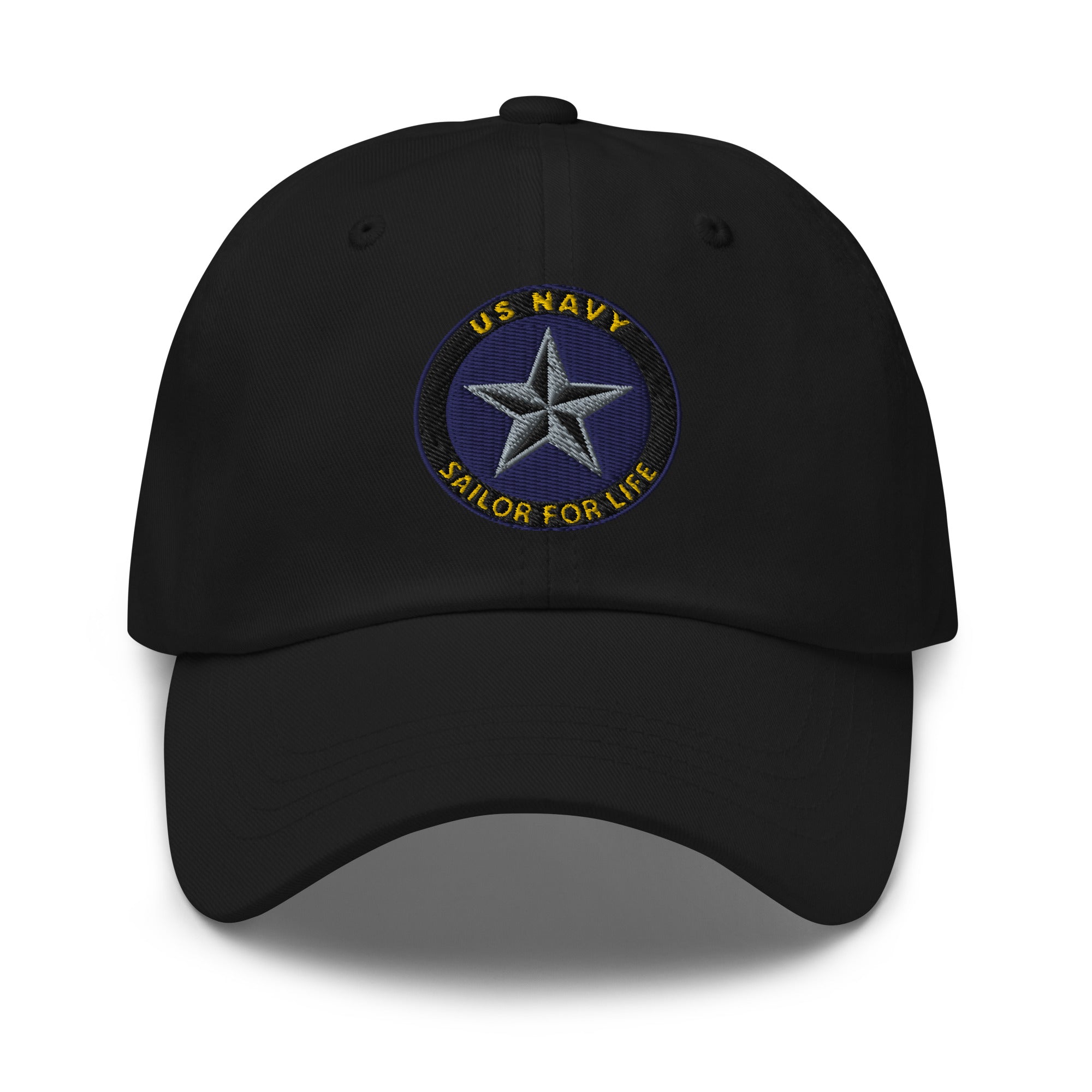 US Navy O-7 Rear Admiral Lower Half O7 RDML Flag Officer Sailor For Life Embroidered Dad Hat