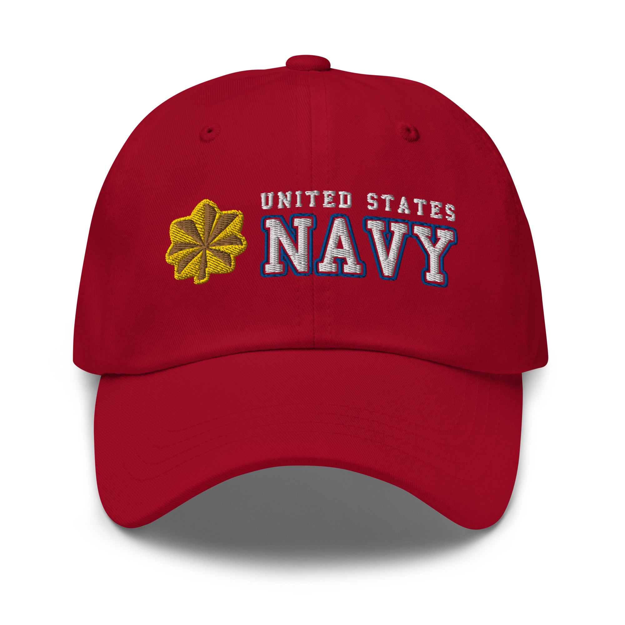 US Navy O-4 Lieutenant Commander O4 LCDR Junior Officer Ranks/Insignia Embroidered Dad Hat