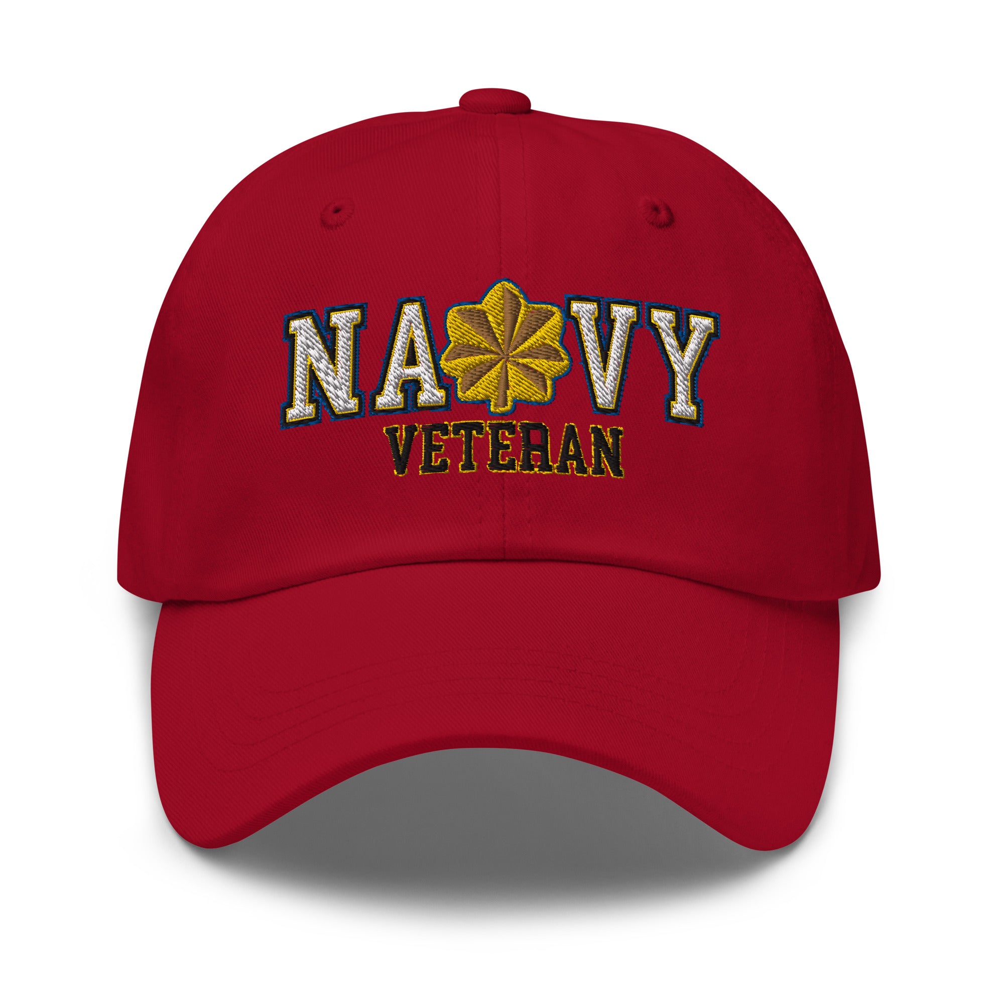 US Navy O-4 Lieutenant Commander O4 LCDR Junior Officer Veteran Embroidered Dad Hat