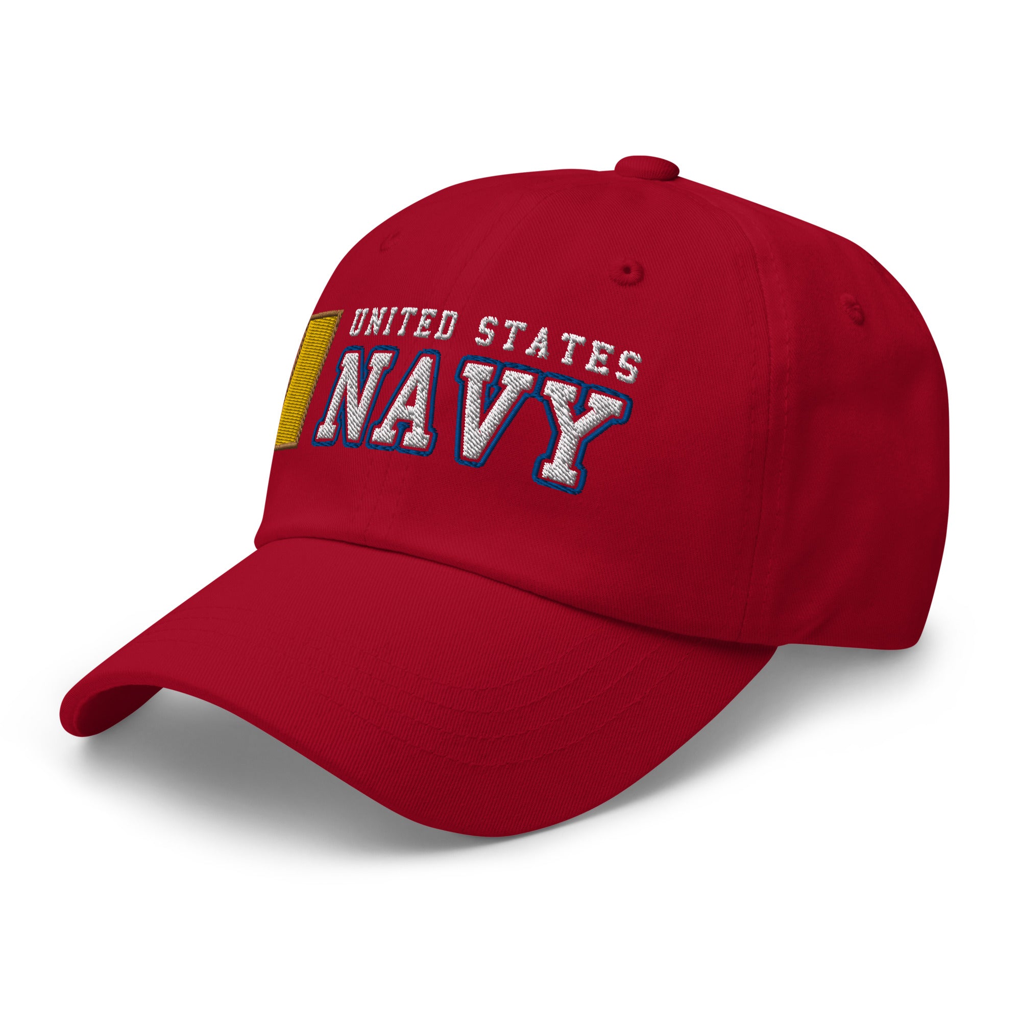 US Navy O-1 Ensign O1 ENS Junior Officer Ranks/Insignia Embroidered Dad Hat