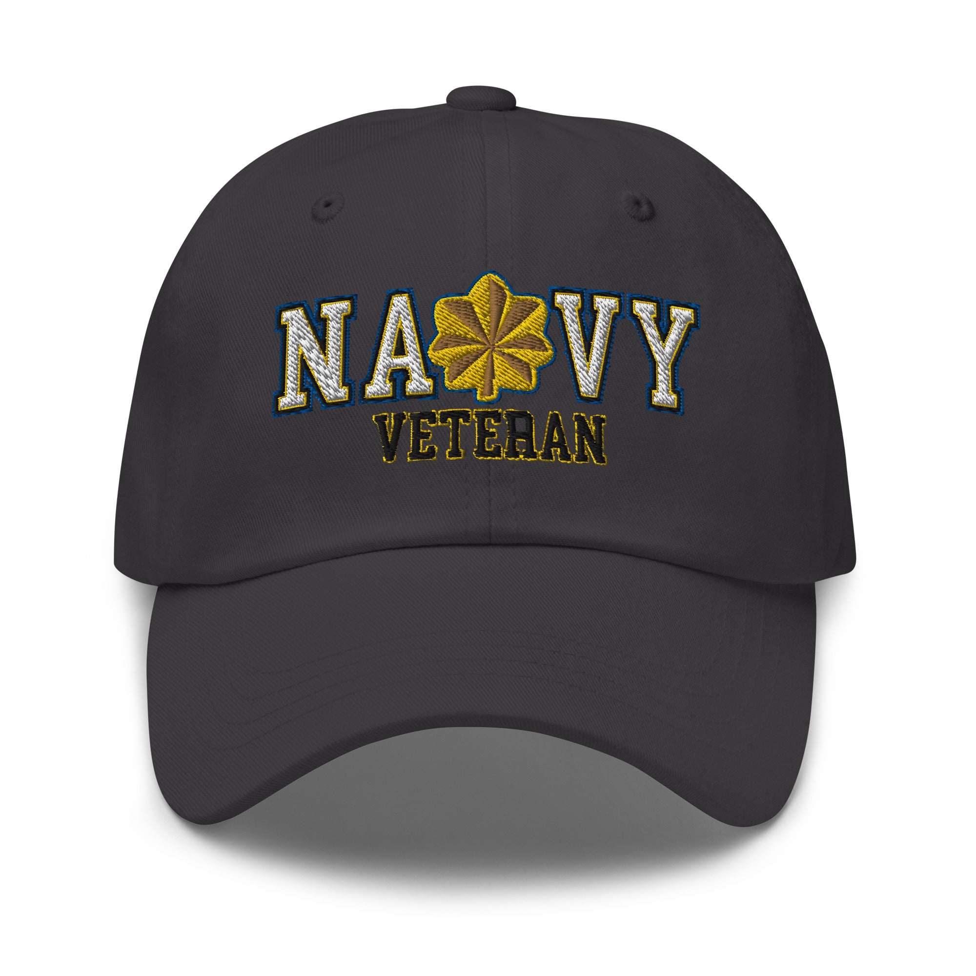 US Navy O-4 Lieutenant Commander O4 LCDR Junior Officer Veteran Embroidered Dad Hat