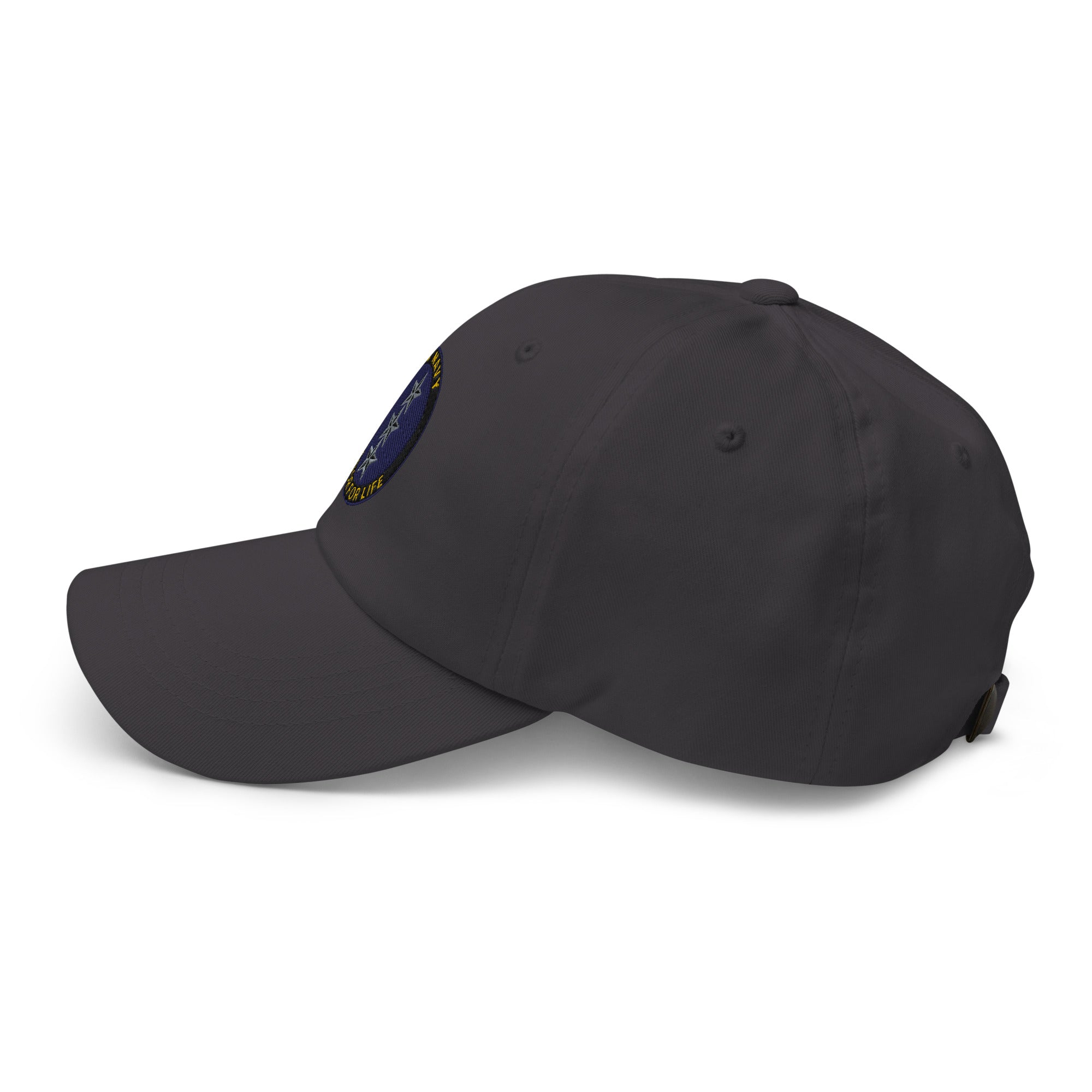 US Navy O-9 Vice Admiral O9 VADM Flag Officer Sailor For Life Embroidered Dad Hat