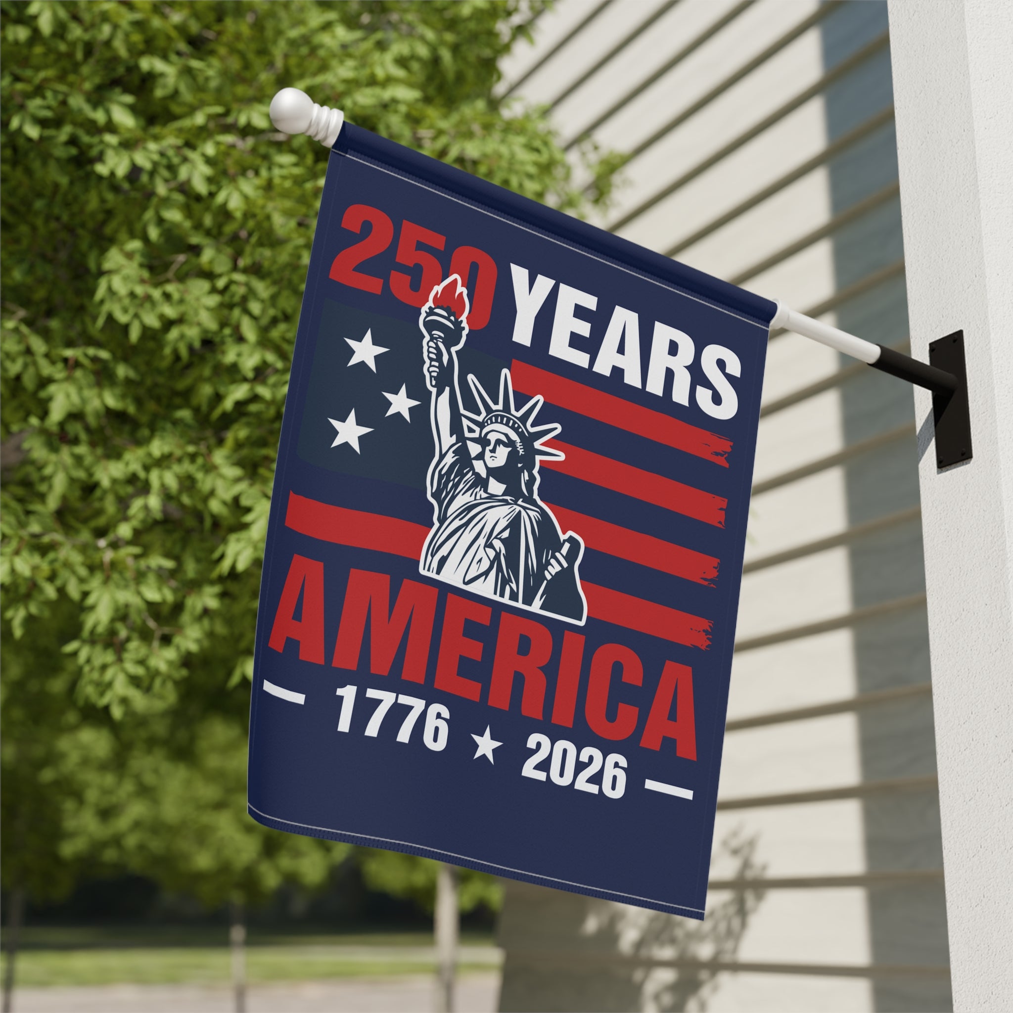 250 Years America 1776 - 2026 House Flag 28''x40'' Twin-Side Printing
