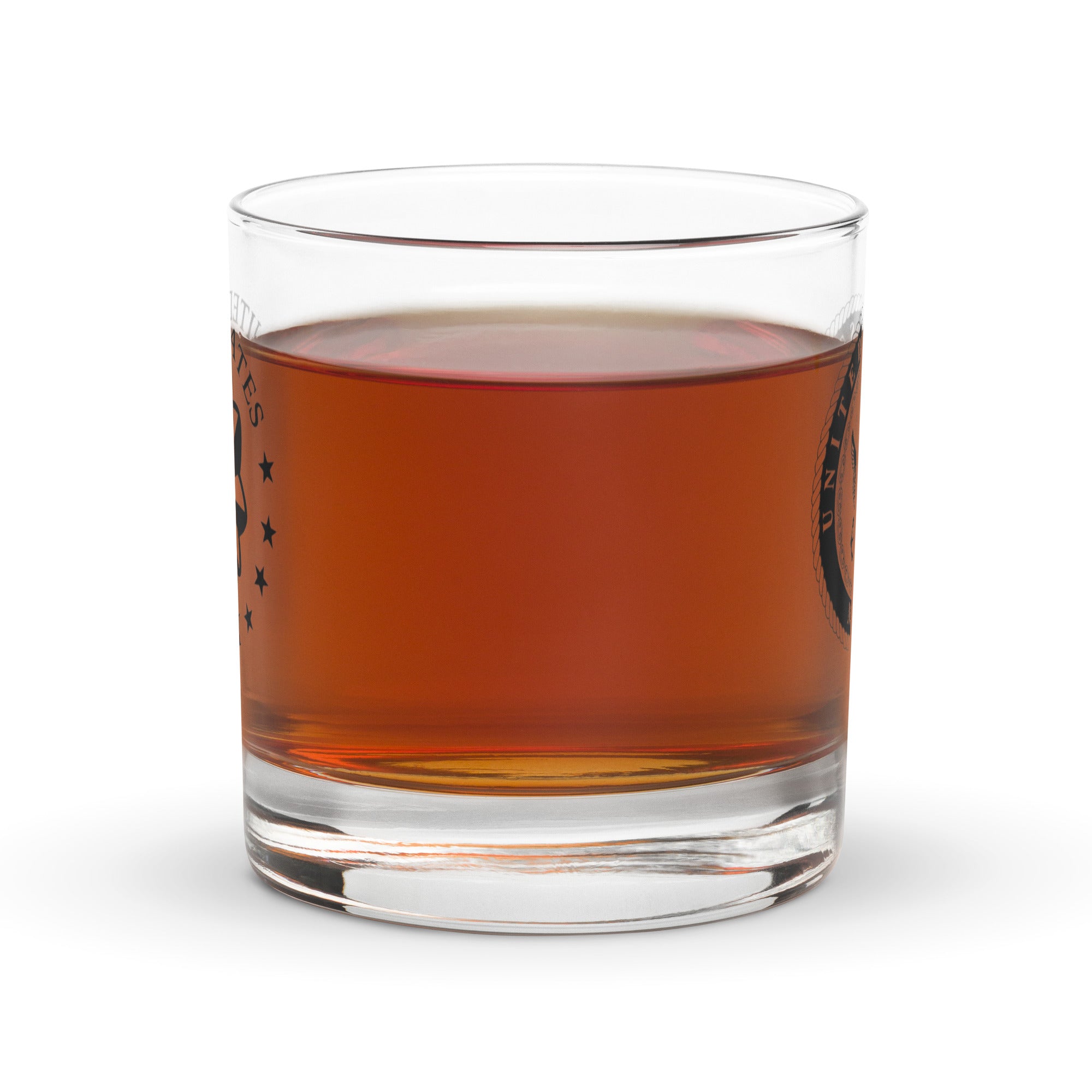 US Navy O-4 Lieutenant Commander O4 LCDR Junior Officer Insignia Rocks Glass 10.5 oz