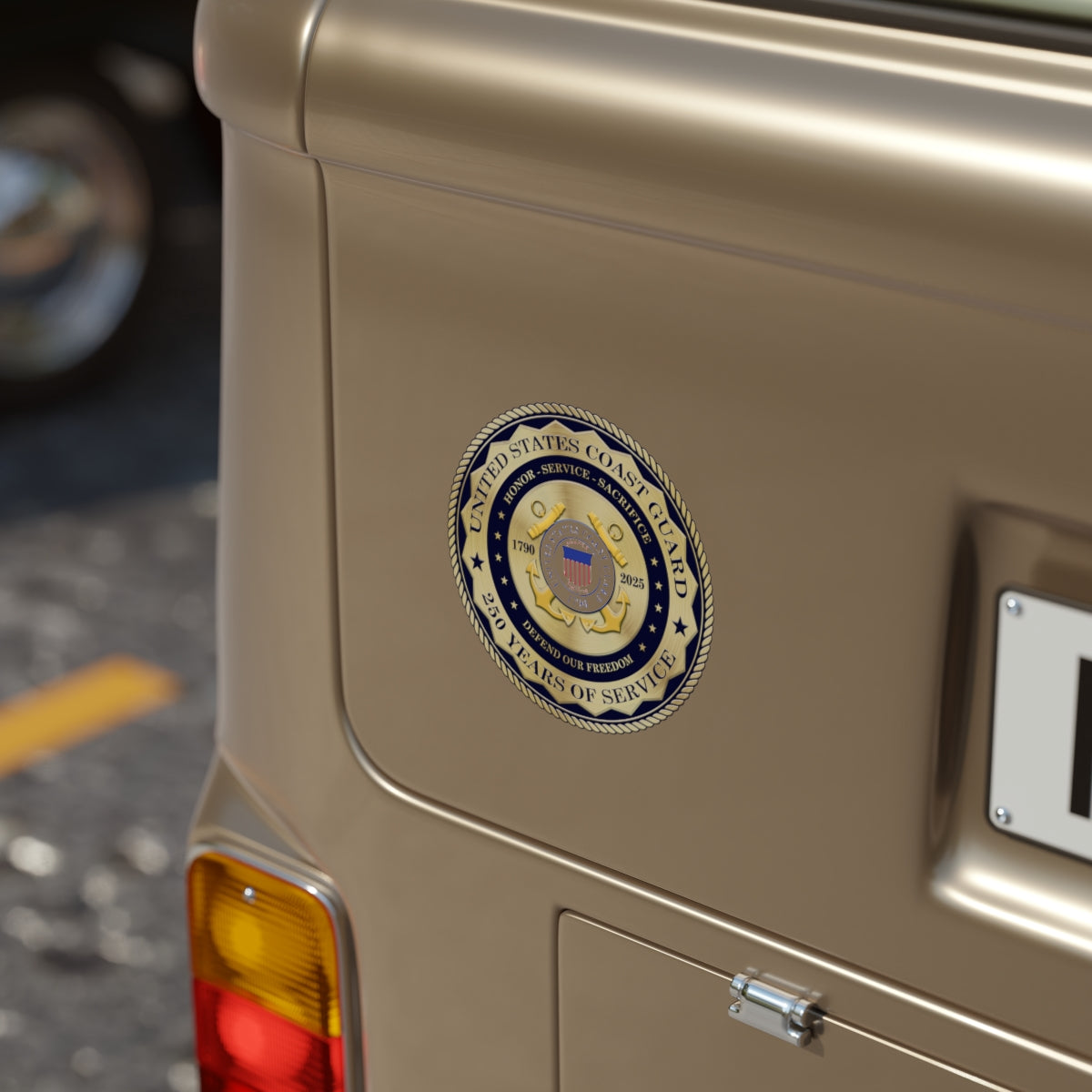 US Coast Guard 250 Years Of Service Stickers
