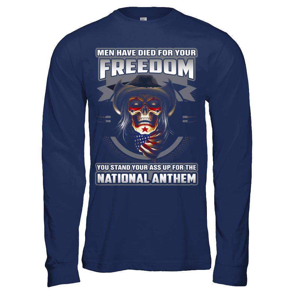 Military T-Shirt "Veteran Died For Your Freedom"-TShirt-General-Veterans Nation