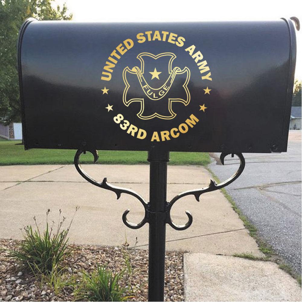 US Army 83rd ARCOM Ohio Unit Crest Clear Stickers-Decal-Army-CSIB-Veterans Nation
