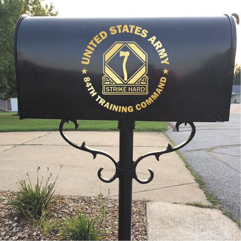 US Army 84th Training Command Unit Crest Clear Stickers-Decal-Army-CSIB-Veterans Nation