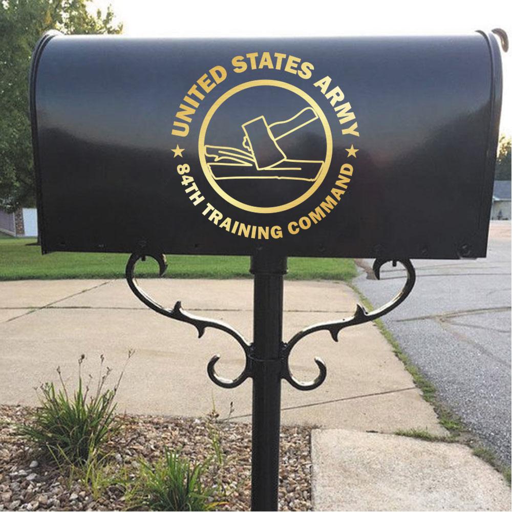 US Army 84th Training Command Clear Stickers-Decal-Army-CSIB-Veterans Nation