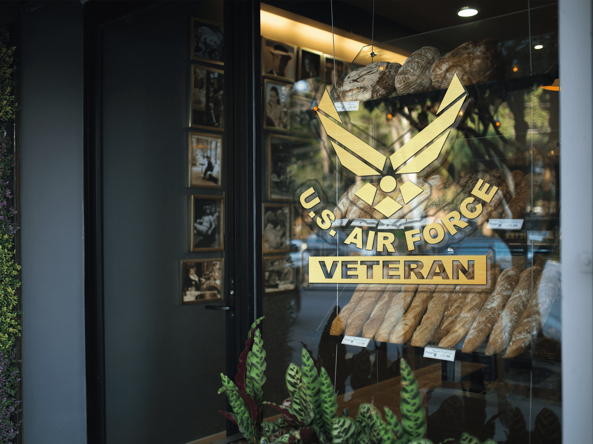 US Military Clear Stickers-Decal-General-Veterans Nation