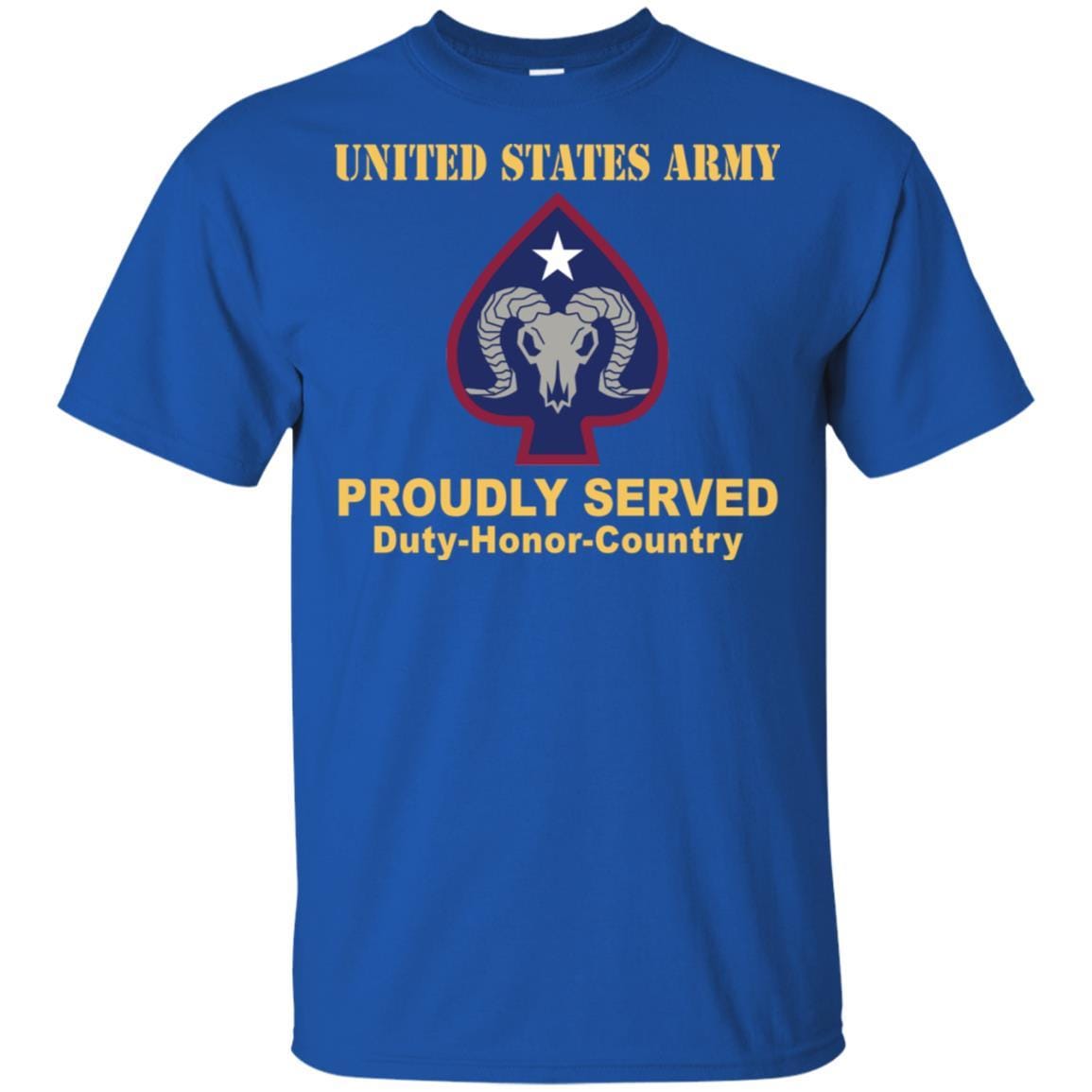 US ARMY 17TH SUSTAINMENT BRIGADE- Proudly Served T-Shirt On Front For Men-TShirt-Army-Veterans Nation