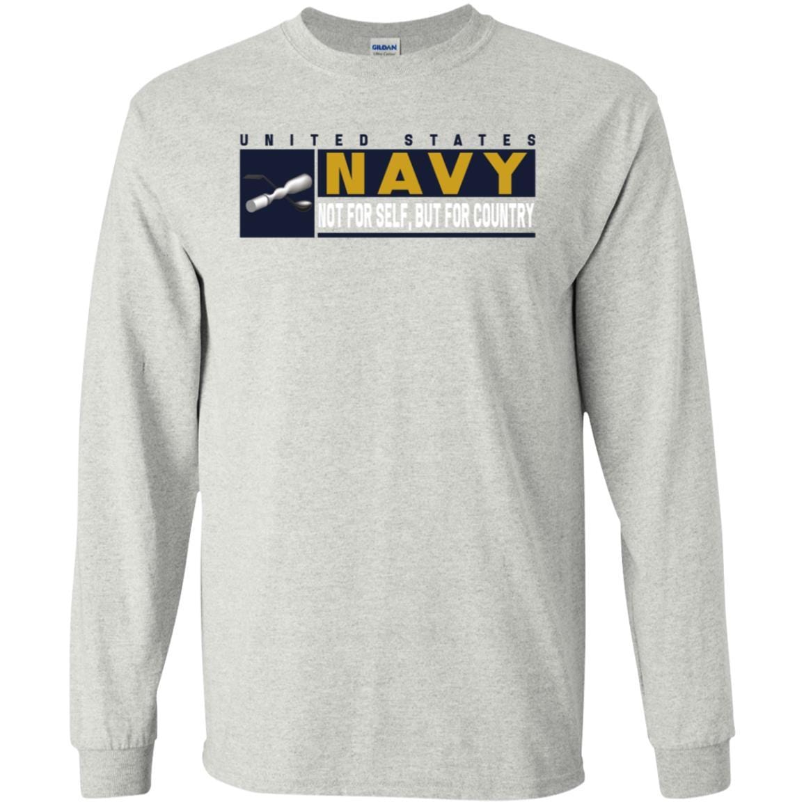Navy Molder Navy ML- Not for self Long Sleeve - Pullover Hoodie-TShirt-Navy-Veterans Nation