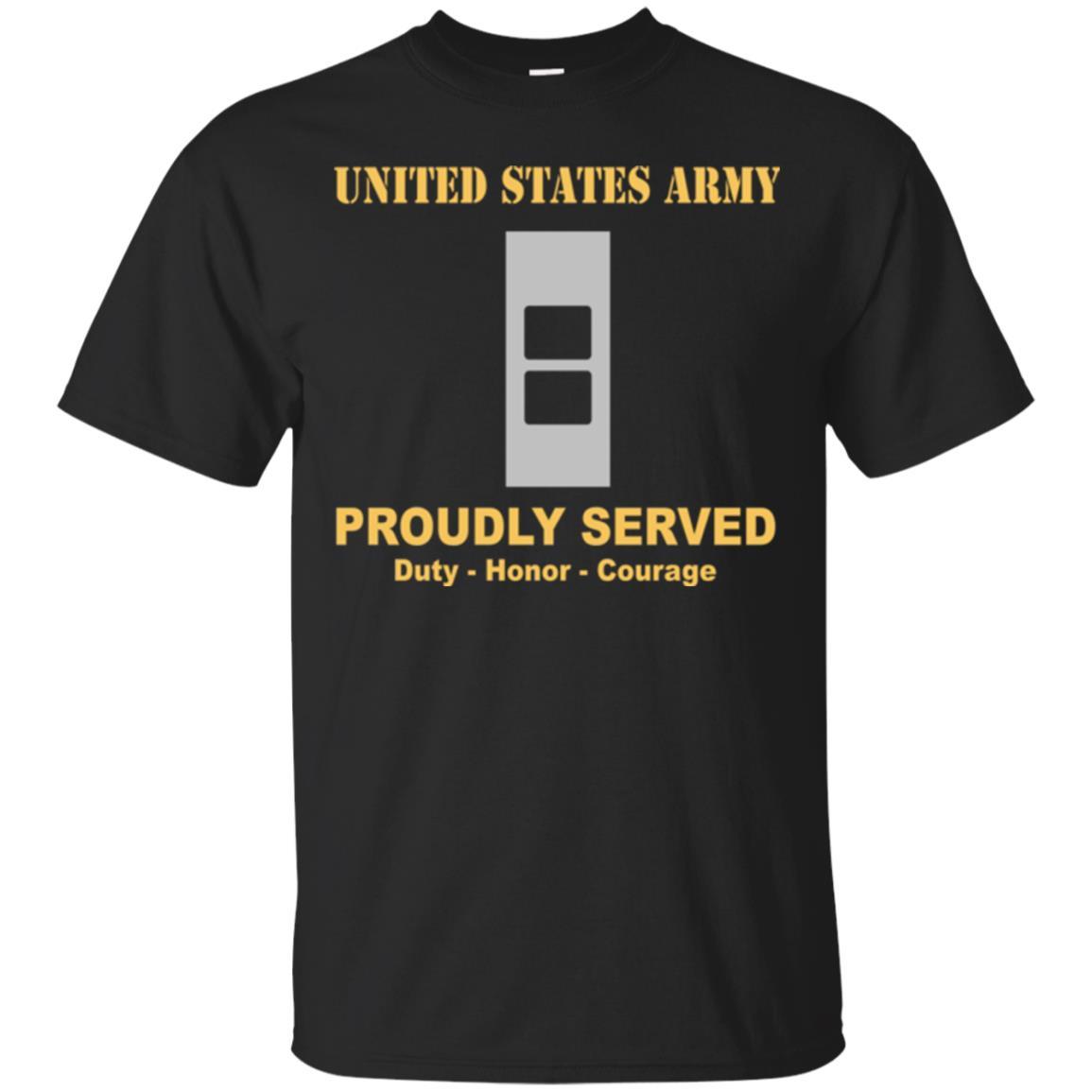 US Army W-2 Chief Warrant Officer 2 W2 CW2 Warrant Officer Ranks Men Front Shirt US Army Rank-TShirt-Army-Veterans Nation