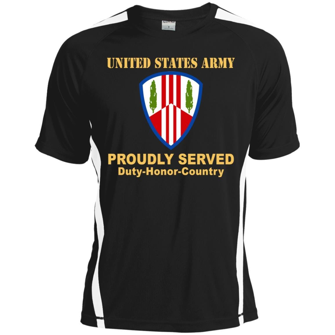 US ARMY 369TH SUSTAINMENT BRIGADE - Proudly Served T-Shirt On Front For Men-TShirt-Army-Veterans Nation