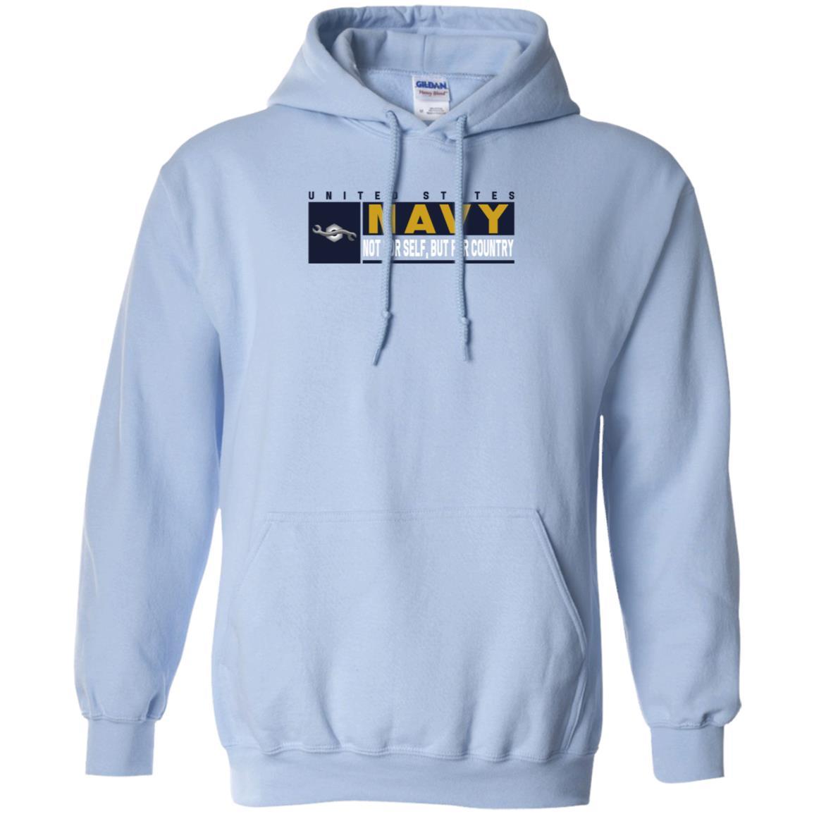Navy Construction Mechanic Navy CM- Not for self Long Sleeve - Pullover Hoodie-TShirt-Navy-Veterans Nation
