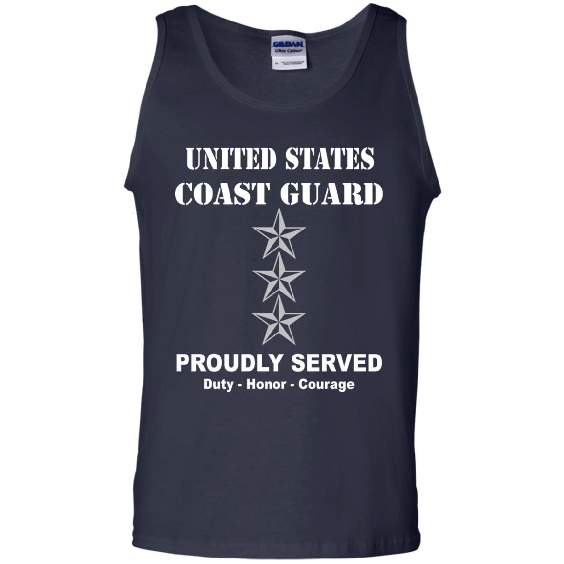 US Coast Guard O-9 Vice Admiral O9 VADM Flag Officer Men Front USCG T Shirt-TShirt-USCG-Veterans Nation