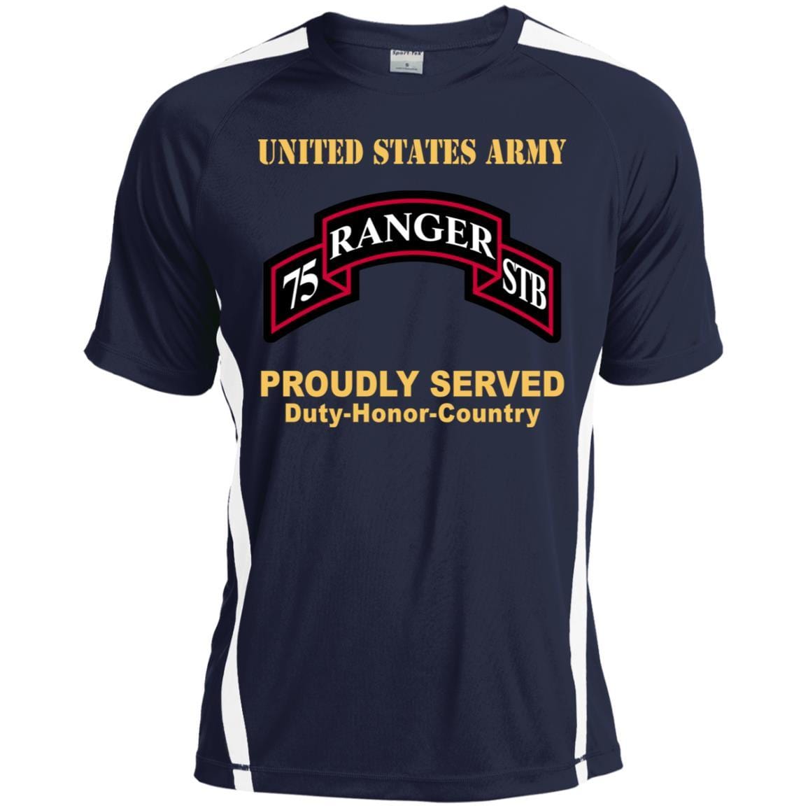 US ARMY 75TH RANGER REGIMENT SPECIALITY TROOPS BATTALION - Proudly Served T-Shirt On Front For Men-TShirt-Army-Veterans Nation