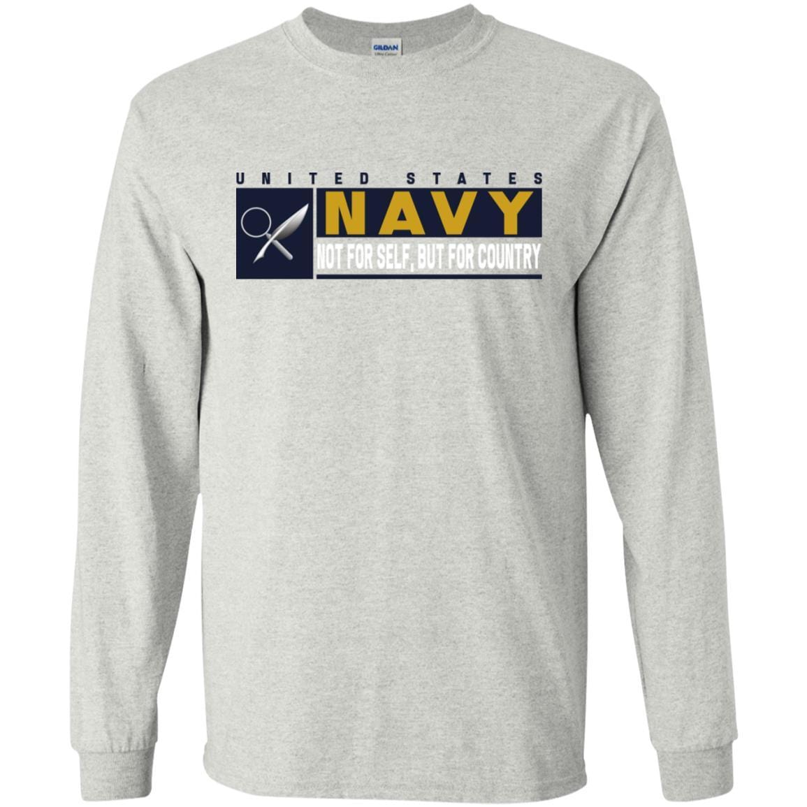 Navy Intelligence Specialist Navy IS- Not for self Long Sleeve - Pullover Hoodie-TShirt-Navy-Veterans Nation