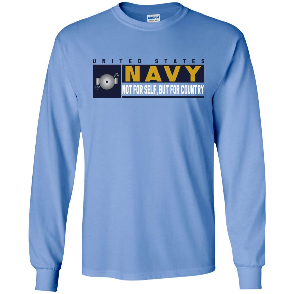 U.S Navy Boiler technician Navy BT- Not for self Long Sleeve - Pullover Hoodie-TShirt-Navy-Veterans Nation