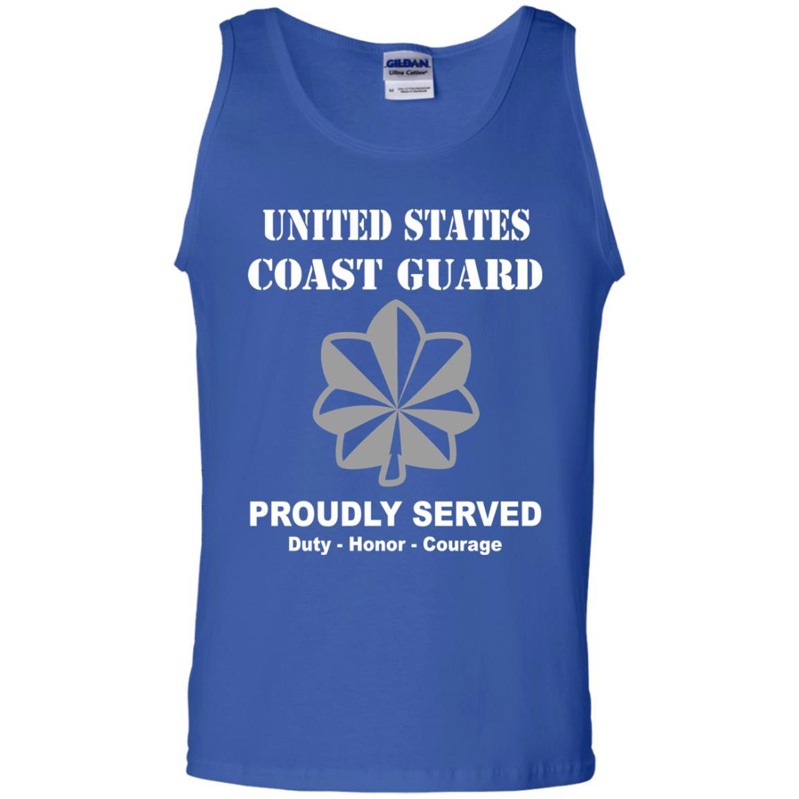 US Coast Guard O-5 Commander O5 CDR Senior Officer Men Front USCG T Shirt-TShirt-USCG-Veterans Nation