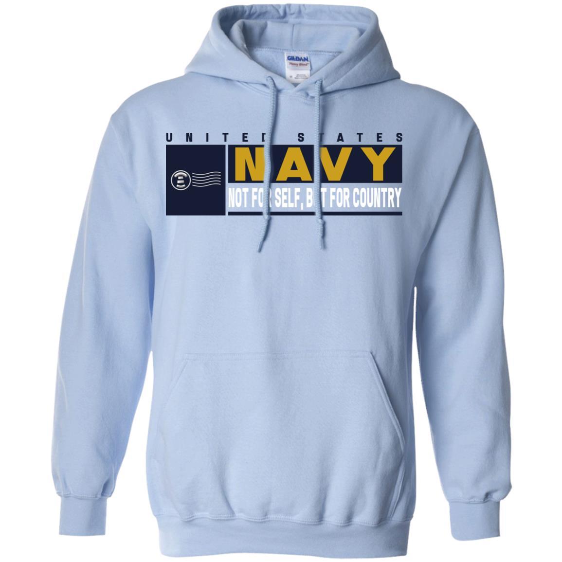 Navy Postal Clerk Navy PC- Not for self Long Sleeve - Pullover Hoodie-TShirt-Navy-Veterans Nation