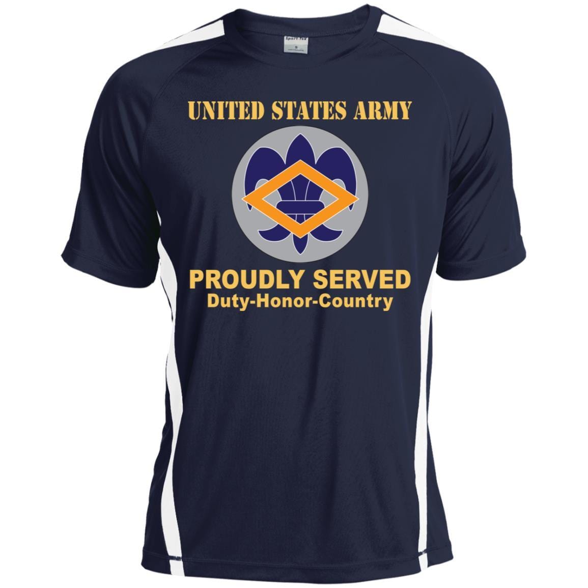 US ARMY 336TH FINANCE CENTER- Proudly Served T-Shirt On Front For Men-TShirt-Army-Veterans Nation