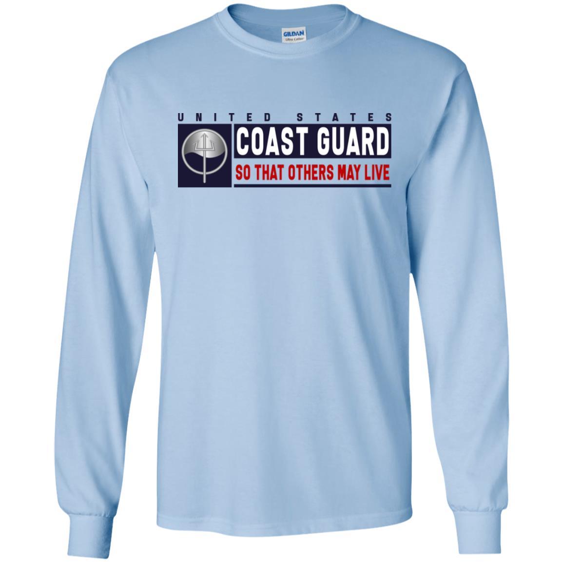 USCG MARINE SCIENCE TECHNICIAN MST Logo- So that others may live Long Sleeve - Pullover Hoodie-TShirt-USCG-Veterans Nation