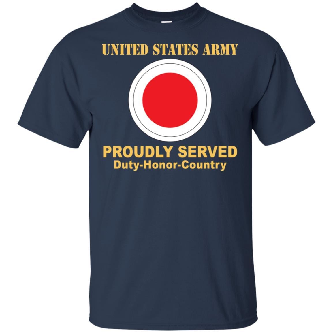 US ARMY 37TH INFANTRY BRIGADE COMBAT TEAM- Proudly Served T-Shirt On Front For Men-TShirt-Army-Veterans Nation
