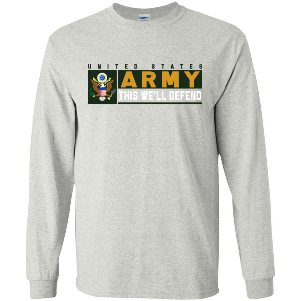 US Army This We Will Defend Long Sleeve - Pullover Hoodie-TShirt-Army-Veterans Nation