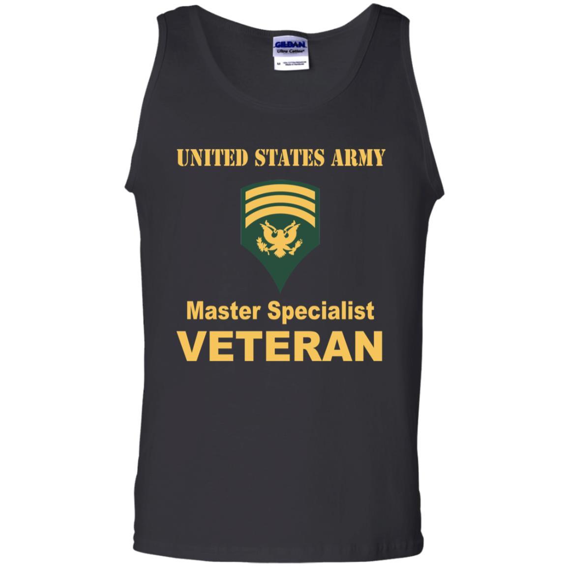 US Army E-7 SPC E7 Specialist Master Specialist Veteran Men T Shirt On Front-TShirt-Army-Veterans Nation
