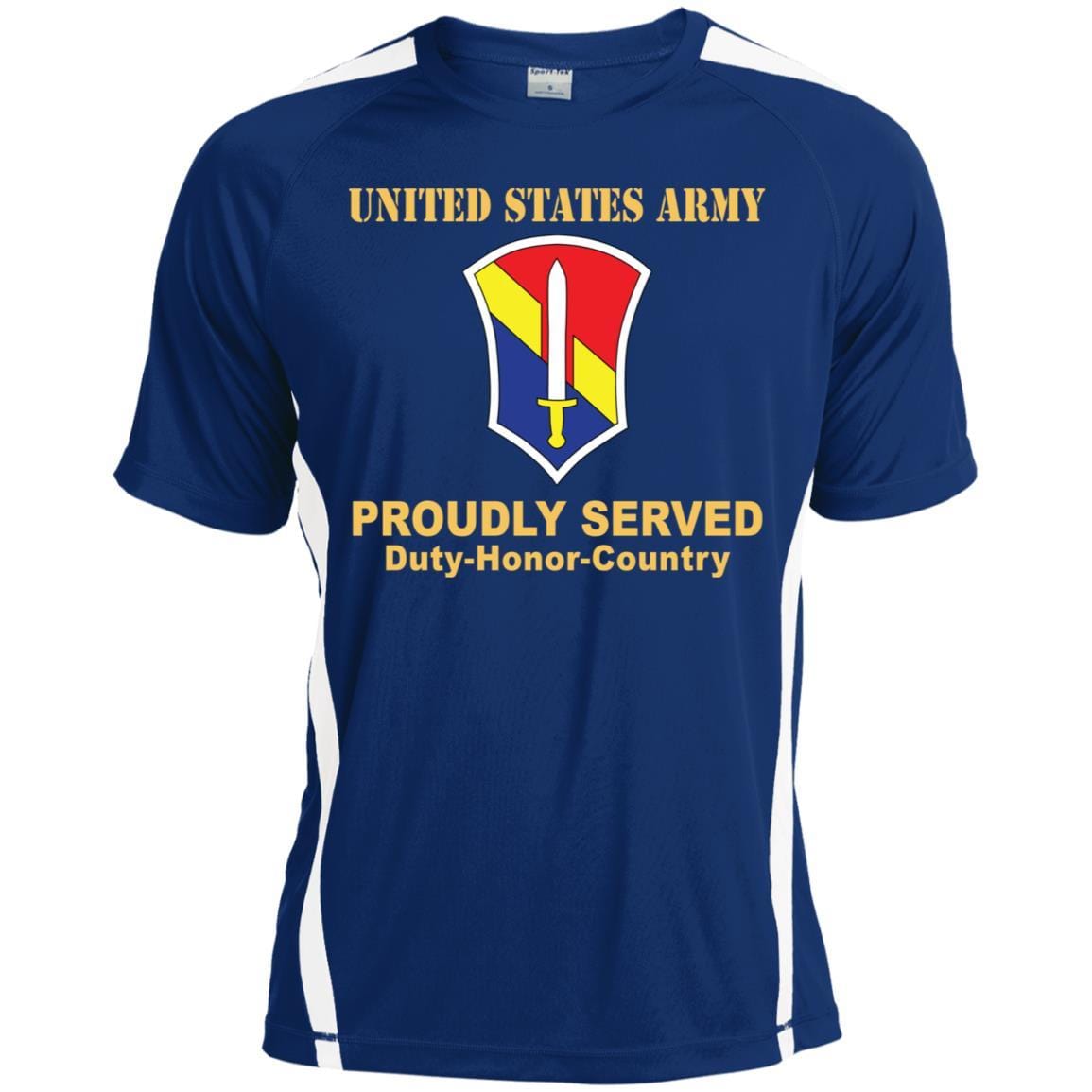 US ARMY 1 FIELD FORCE, VIETNAM- Proudly Served T-Shirt On Front For Men-TShirt-Army-Veterans Nation