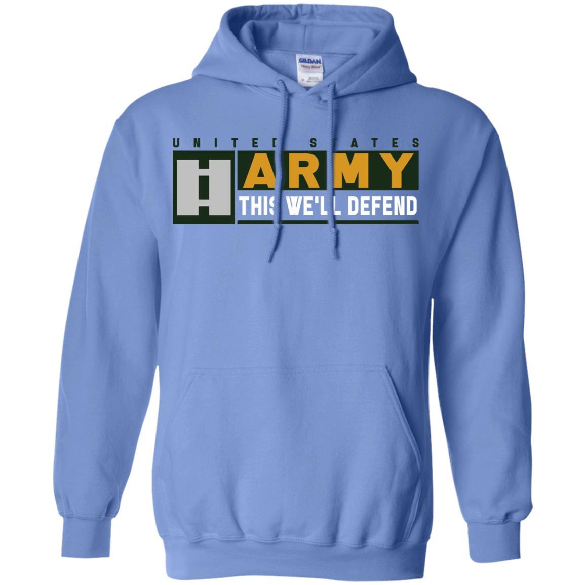 US Army O-3 This We Will Defend Long Sleeve - Pullover Hoodie-TShirt-Army-Veterans Nation