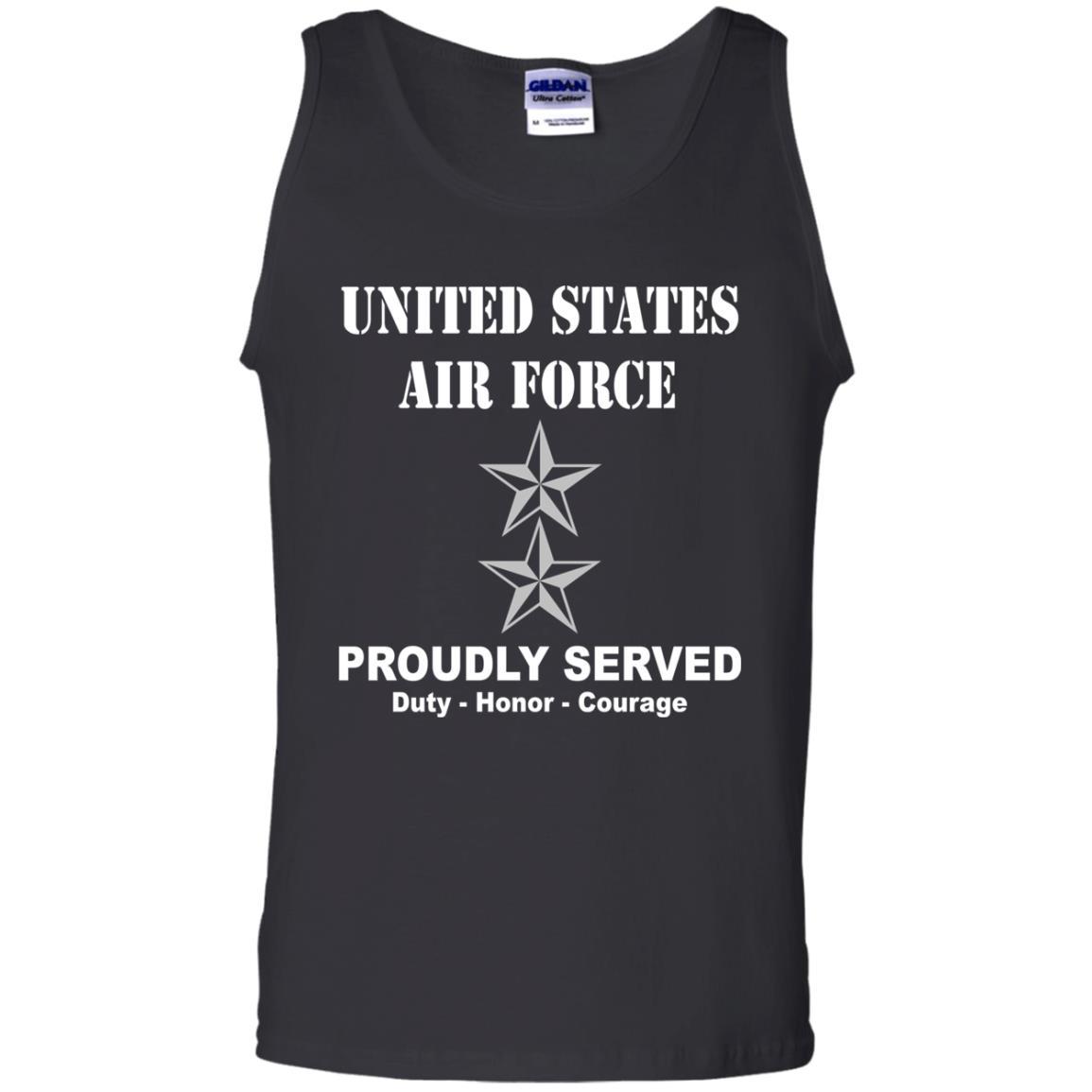 US Air Force O-8 Major General Maj G O8 General Officer Ranks Men Front T Shirt For Air Force-TShirt-USAF-Veterans Nation