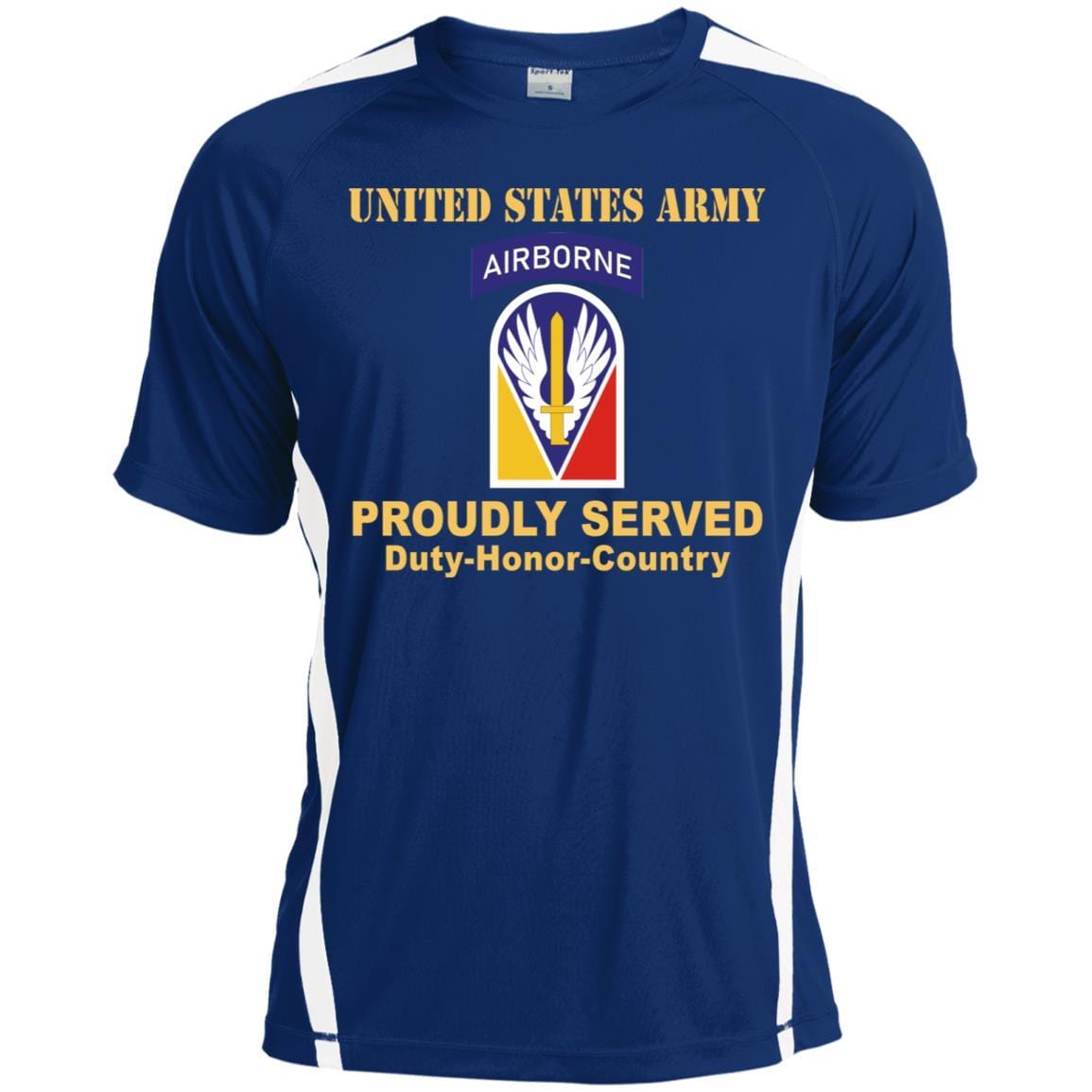 US ARMY CSIB JOINT READINESS TRAINING CENTER- Proudly Served T-Shirt On Front For Men-TShirt-Army-Veterans Nation