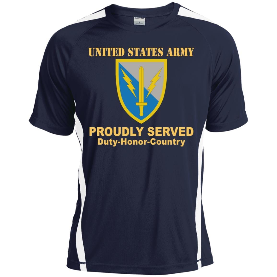 US ARMY 201 BATTLEFIELD SURVEILLANCE- Proudly Served T-Shirt On Front For Men-TShirt-Army-Veterans Nation