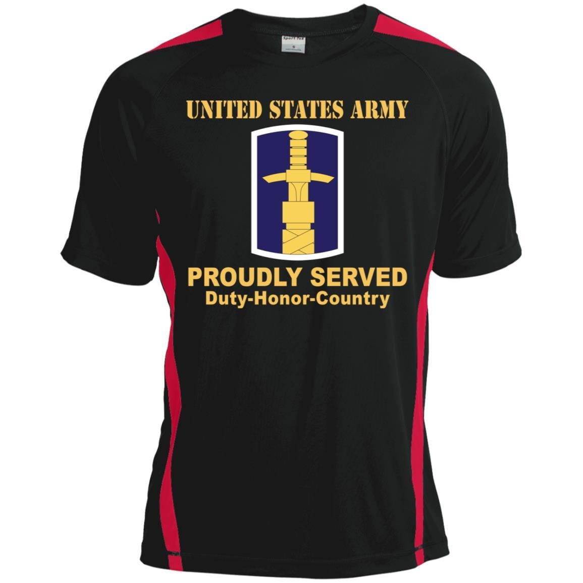 US ARMY 321 CIVIL AFFAIRS BRIGADE- Proudly Served T-Shirt On Front For Men-TShirt-Army-Veterans Nation