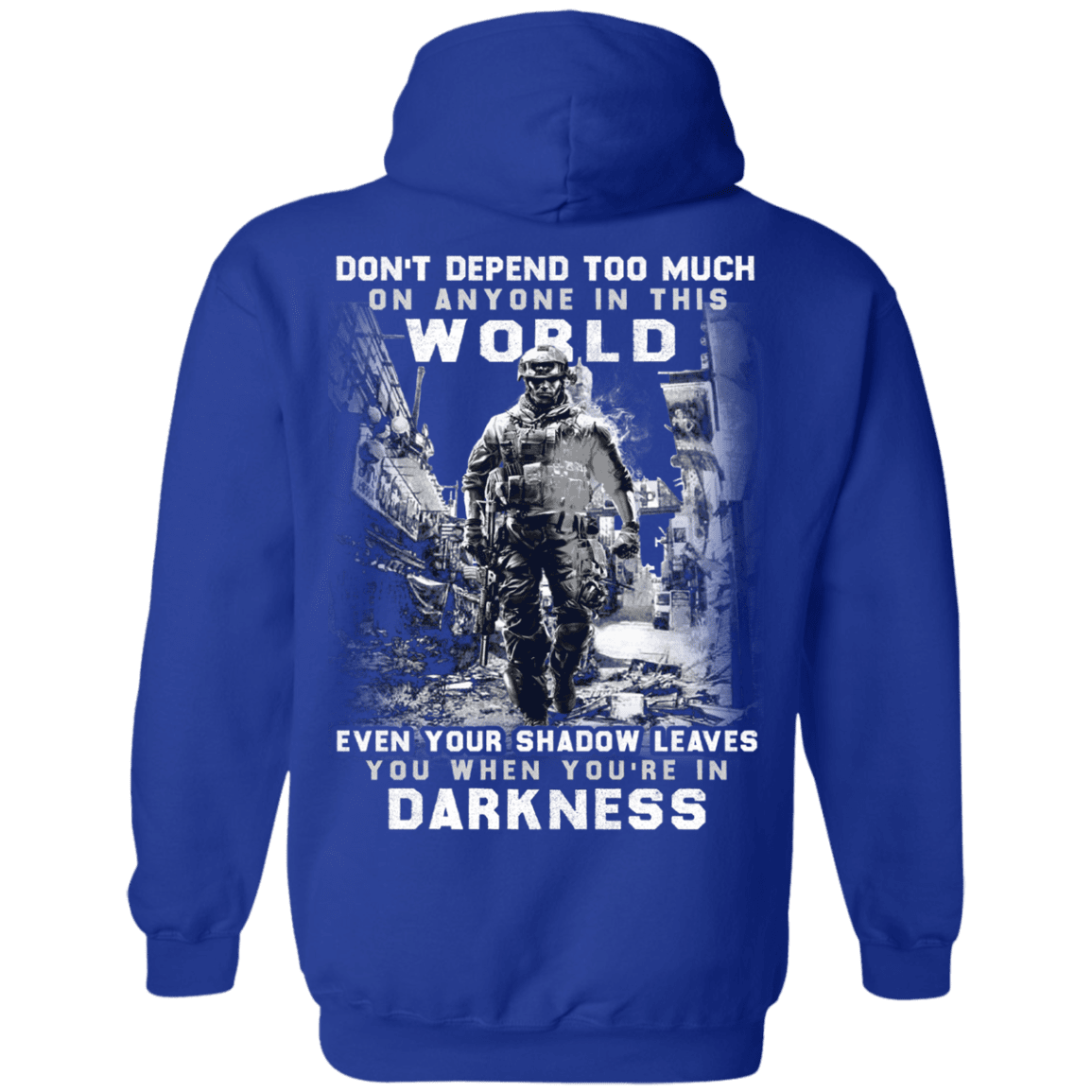 Military T-Shirt "Veteran - Don't Defend Too Much Anyone In This World"-TShirt-General-Veterans Nation