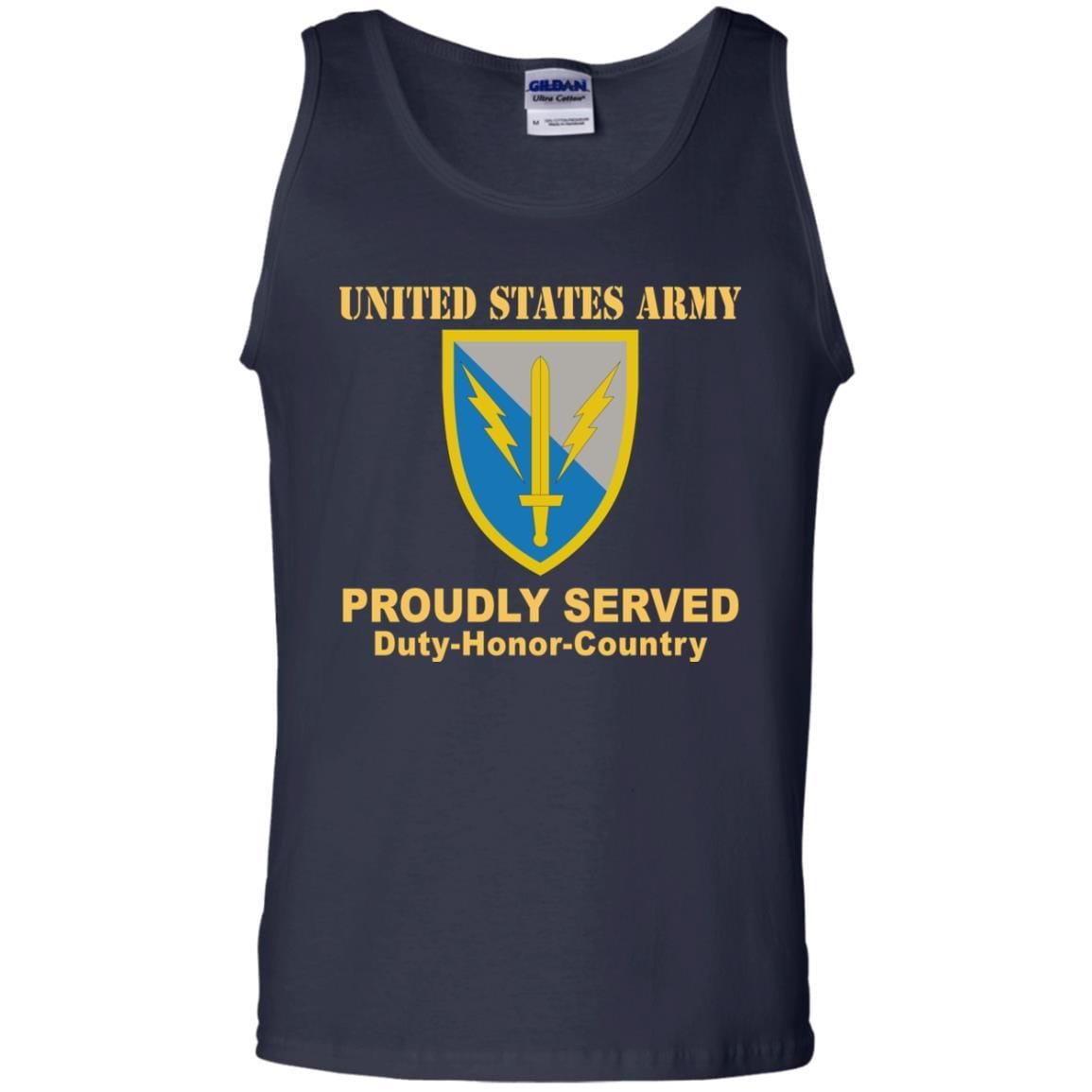 US ARMY 201 BATTLEFIELD SURVEILLANCE- Proudly Served T-Shirt On Front For Men-TShirt-Army-Veterans Nation
