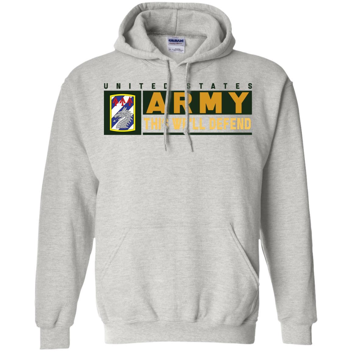 US Army 3RD SUSTAINMENT BRIGADE- This We'll Defend T-Shirt On Front For Men-TShirt-Army-Veterans Nation