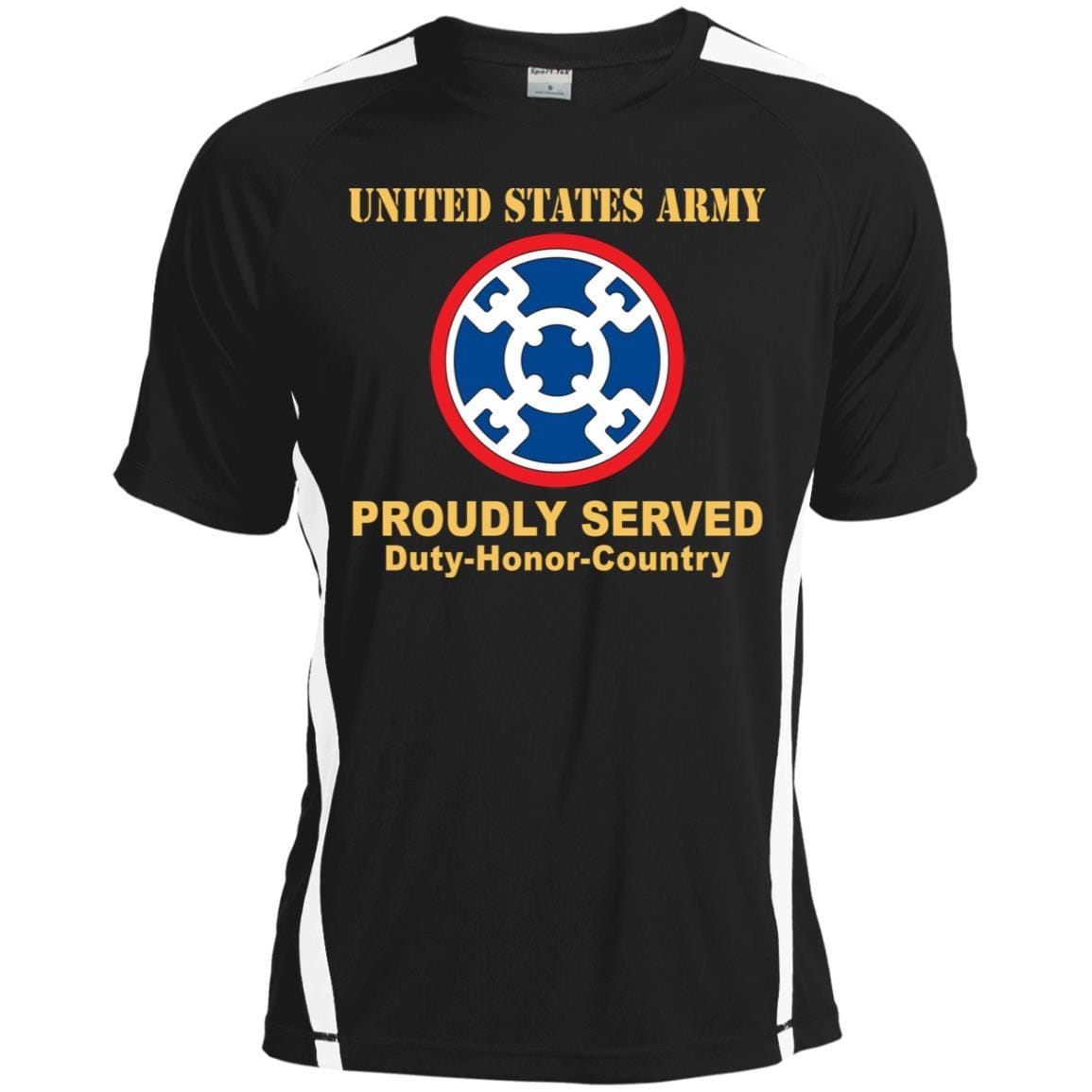 US ARMY 310TH SUSTAINMENT COMMAND- Proudly Served T-Shirt On Front For Men-TShirt-Army-Veterans Nation
