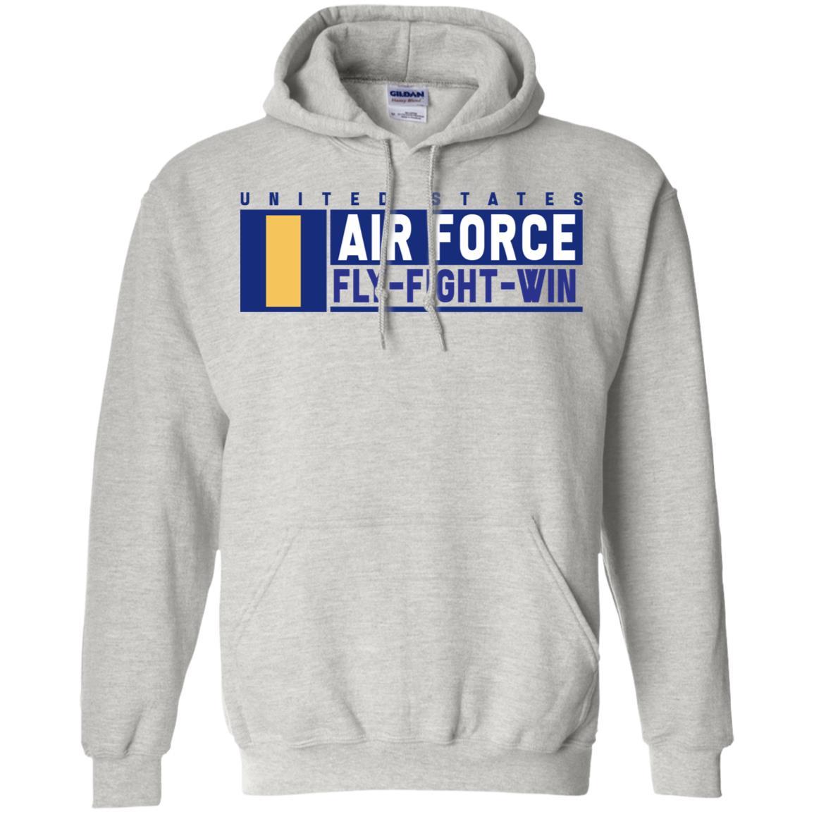US Air Force O-1 Second Lieutenant Fly - Fight - Win Long Sleeve - Pullover Hoodie-TShirt-USAF-Veterans Nation