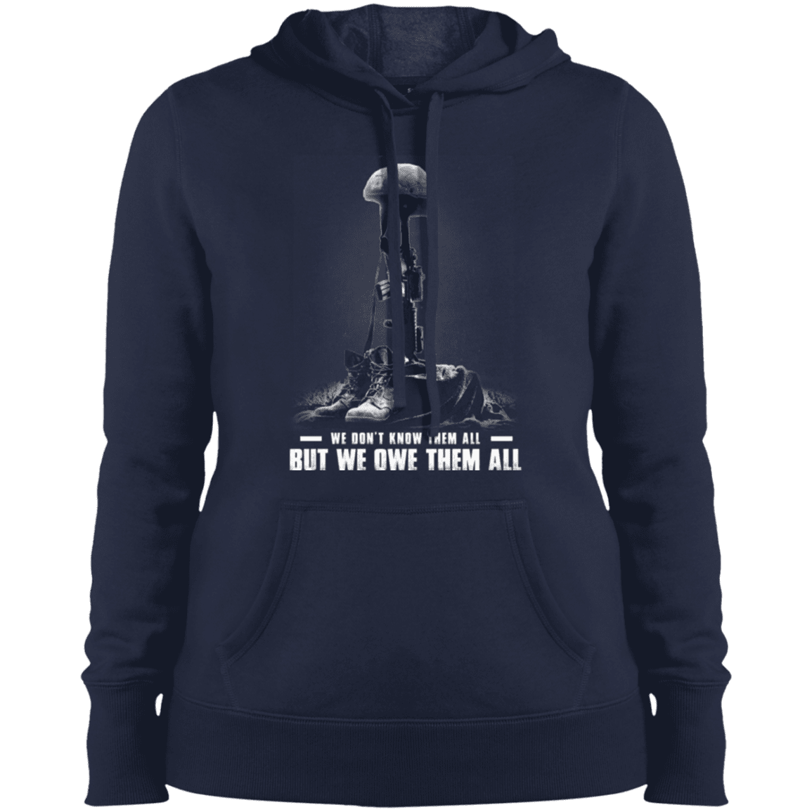 Military T-Shirt "Veteran - We Own Them All - Women" Front-TShirt-General-Veterans Nation