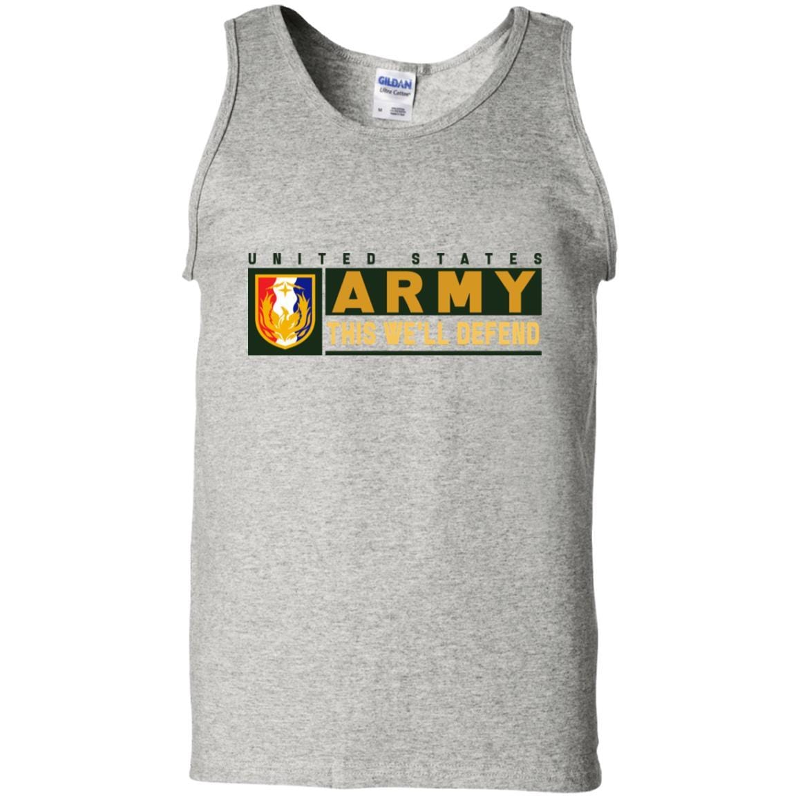 US Army 36TH SUSTAINMENT BRIGADE- This We'll Defend T-Shirt On Front For Men-TShirt-Army-Veterans Nation